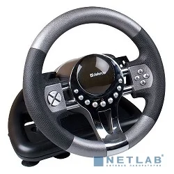 Игровой руль Defender FORSAGE 12 кн+2перекл.+1перекл. 8-ми позиц., USB