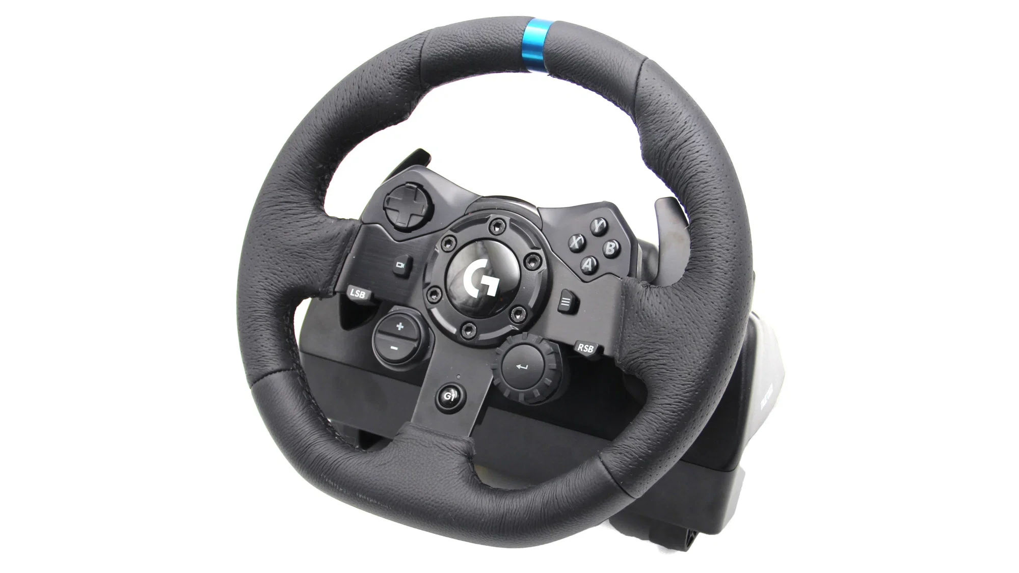 Руль Logitech G923 10кноп. (с педалями) черный