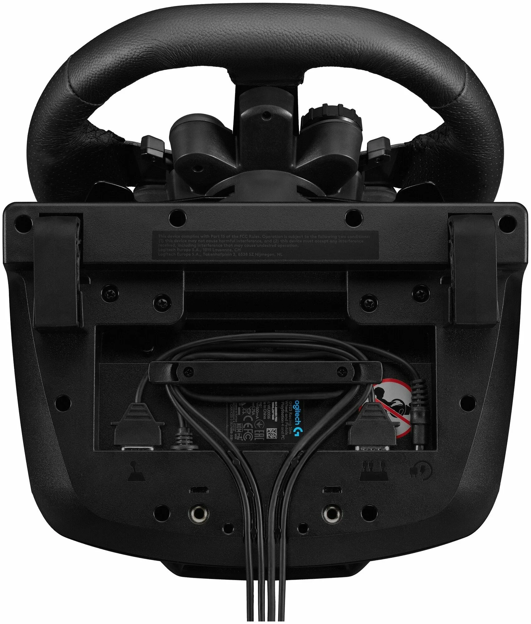 Руль Logitech G923 Steering Wheel - USB (PS4 and PC)