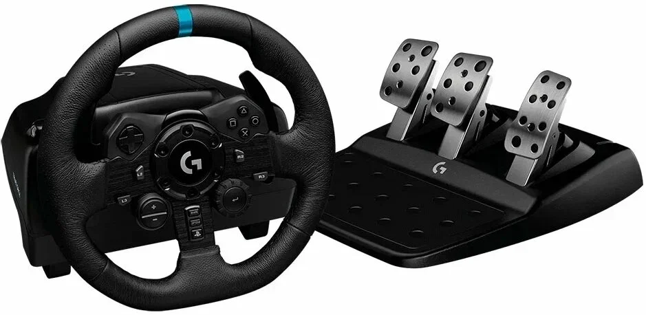 Руль Logitech G923 Steering Wheel - USB (PS4 and PC)