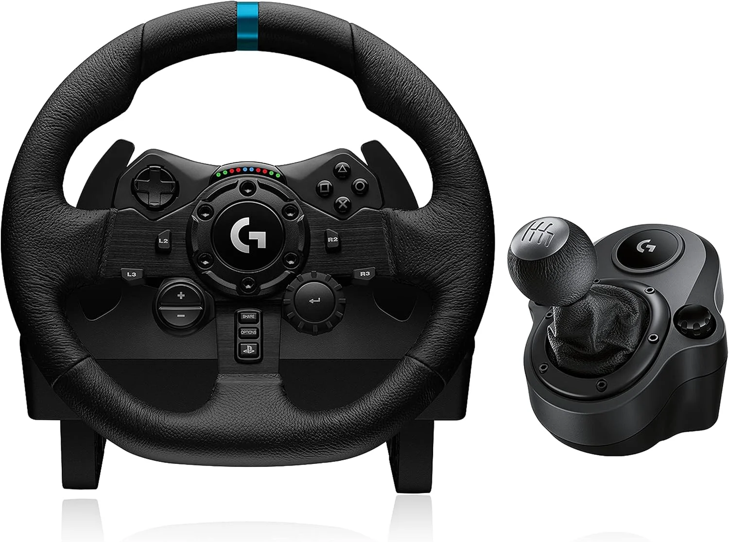 Руль Logitech G923 Steering Wheel - USB (PS4 and PC)