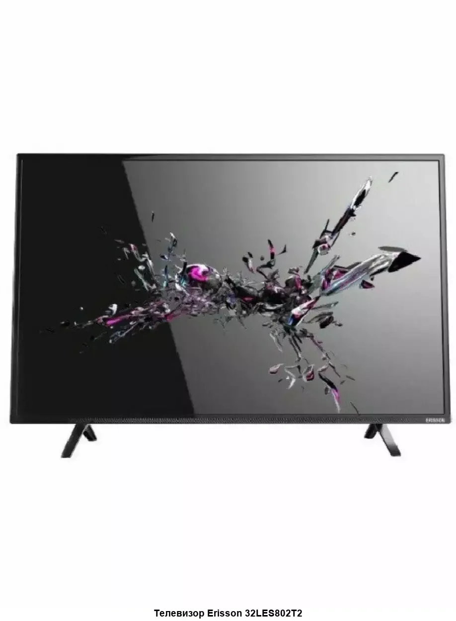 Телевизор Erisson 32" 32LES802T2 черный LED HD 60Hz