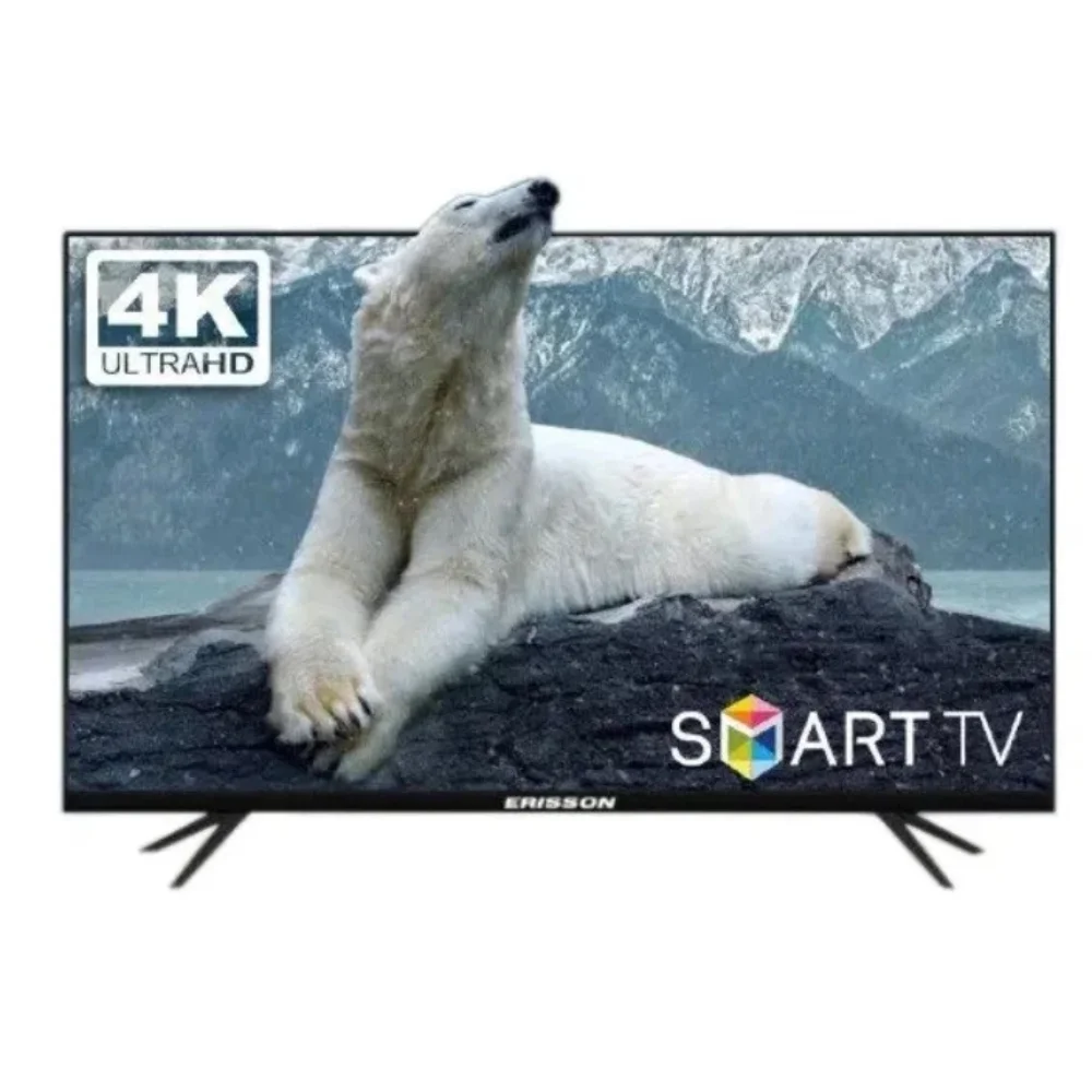 Телевизор Erisson 50" 50ULX9001T2 черный DLED UHD 60Hz Smart