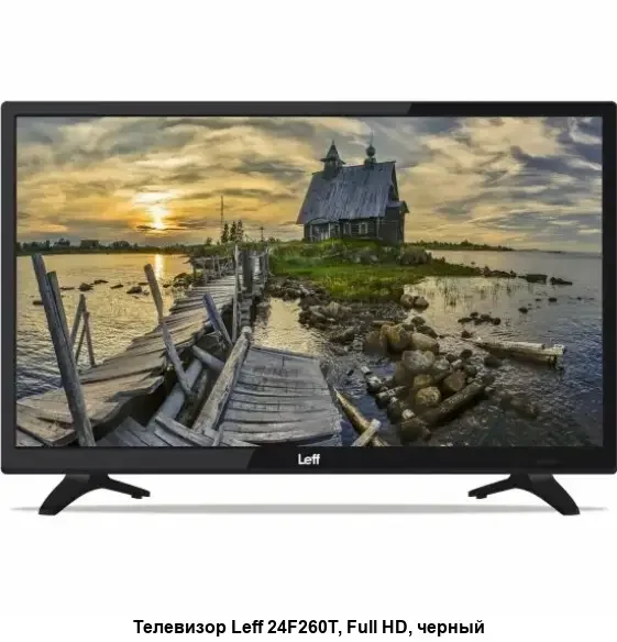 Телевизор LEFF 24" 24F260T черный LED FHD 60Hz