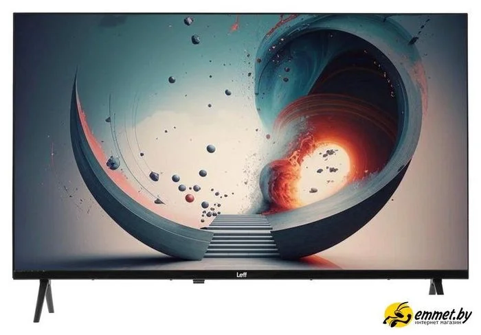 Телевизор LEFF 32" 32H680T черный DLED 1366x768 60Hz Smart Салют ТВ