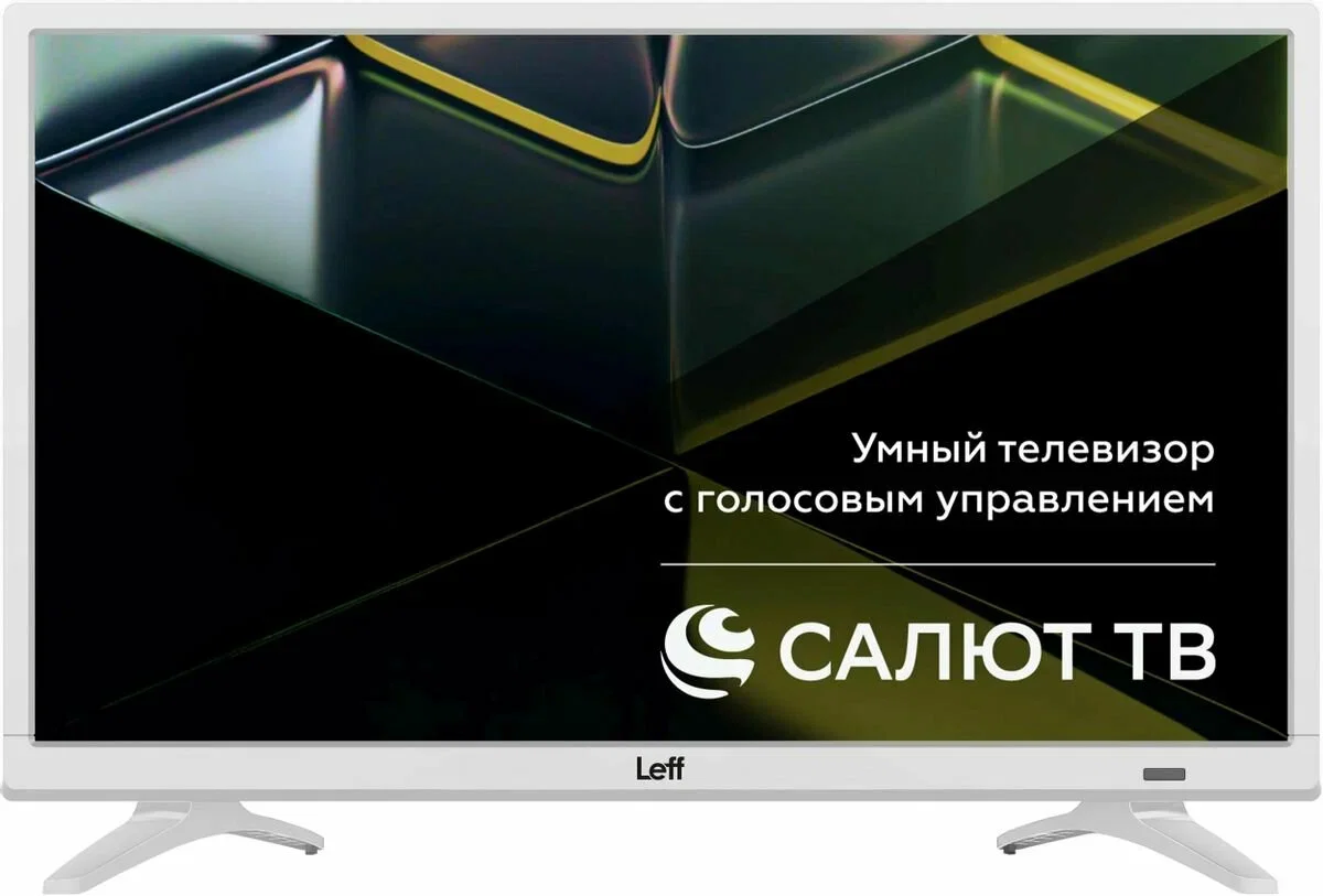 Телевизор Leff 40" 40F690T черный HD 60Hz Салют
