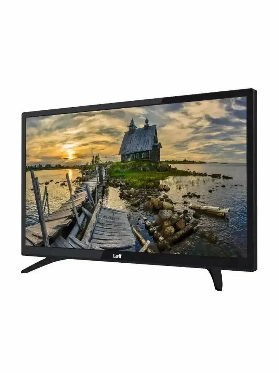 Телевизор Leff 43" 43F250T черный HD 60Hz