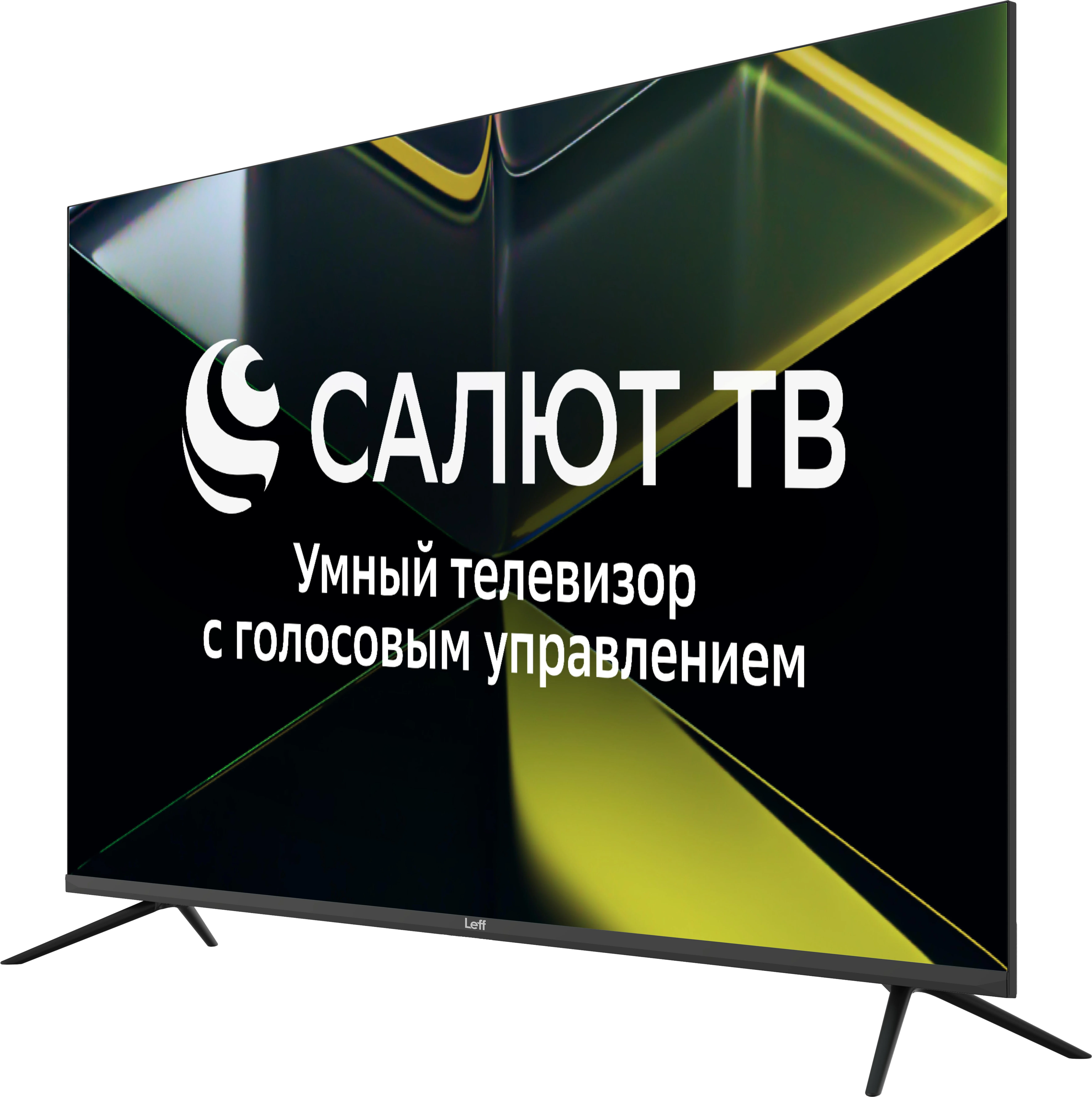 Телевизор LEFF 43" 43U680T черный DLED UHD 60Hz 4K Smart Салют ТВ