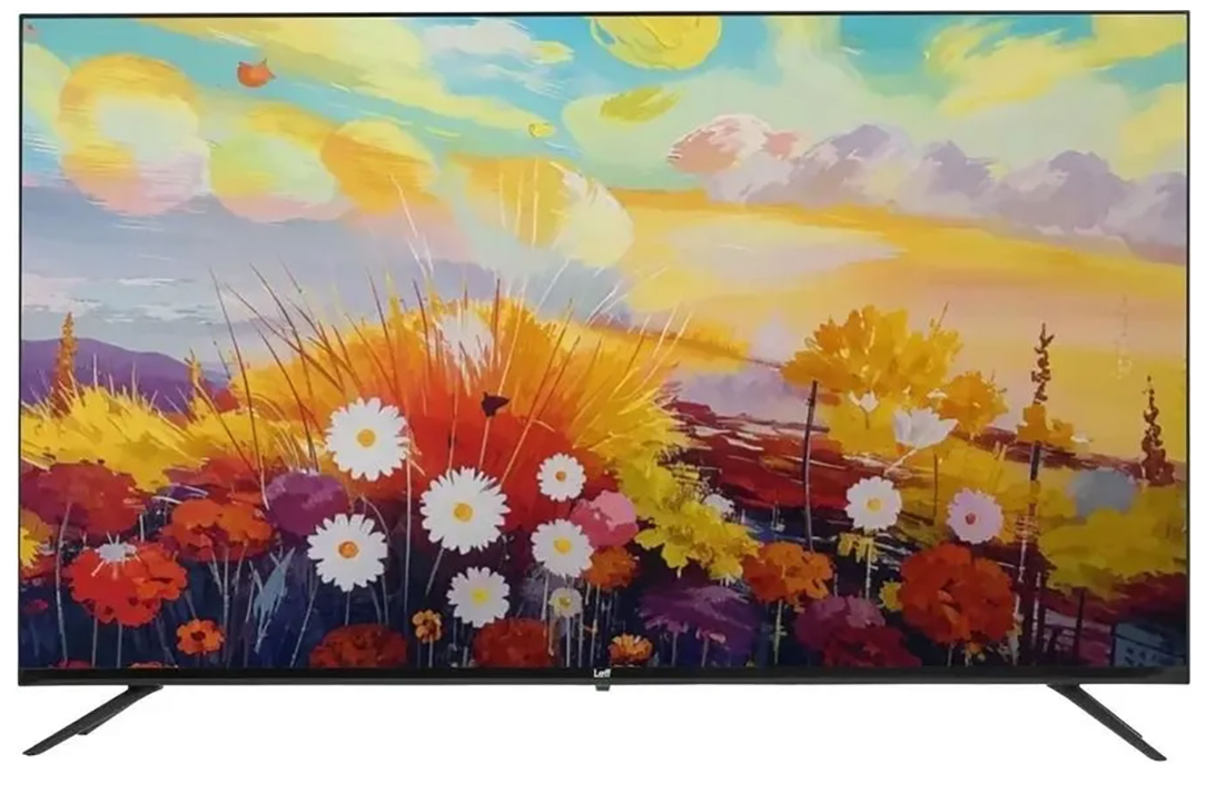 Телевизор LEFF 55" 55U570T черный Direct LED UHD 60Hz Android 11