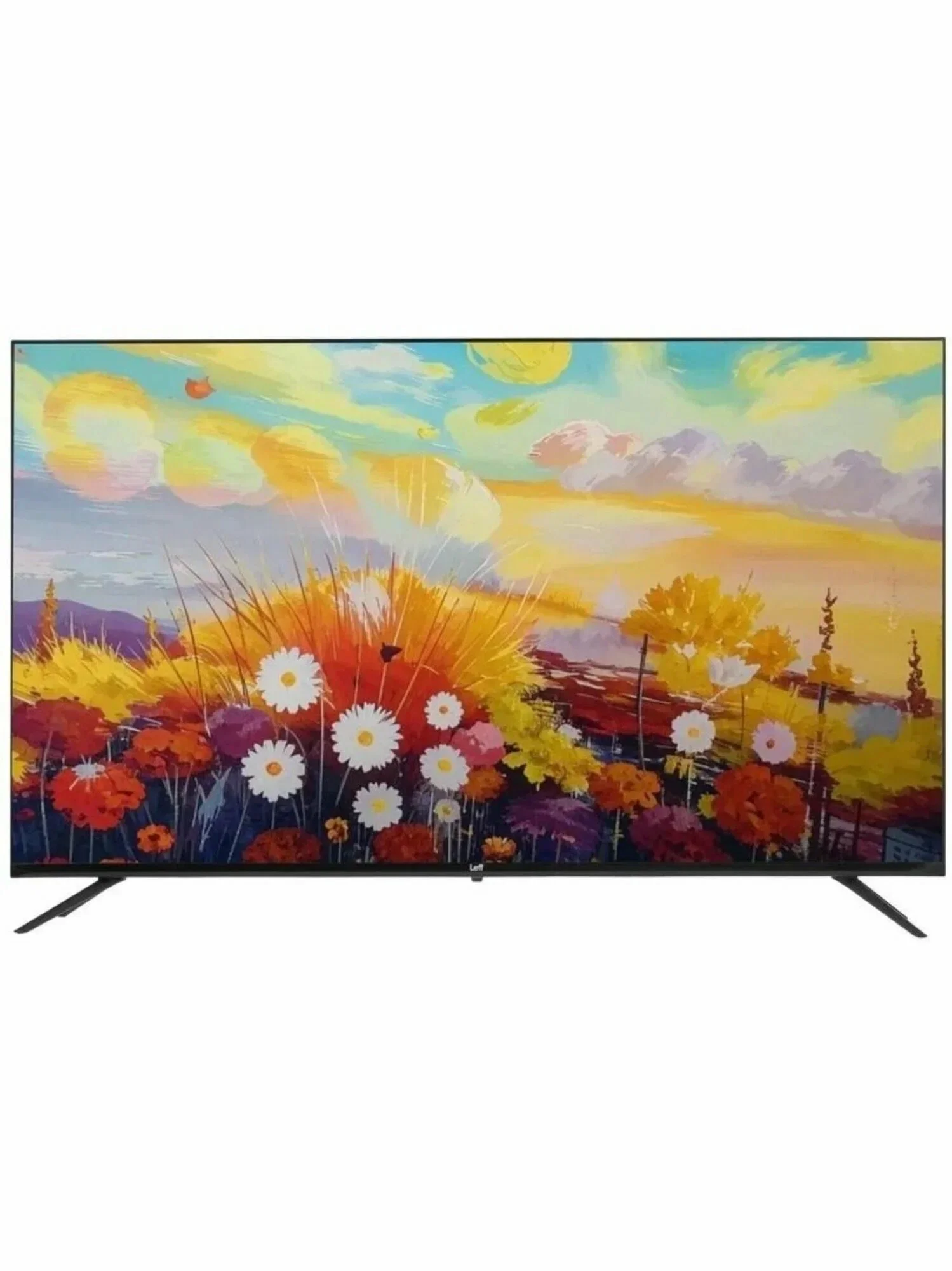 Телевизор LEFF 55" 55U570T черный Direct LED UHD 60Hz Android 11