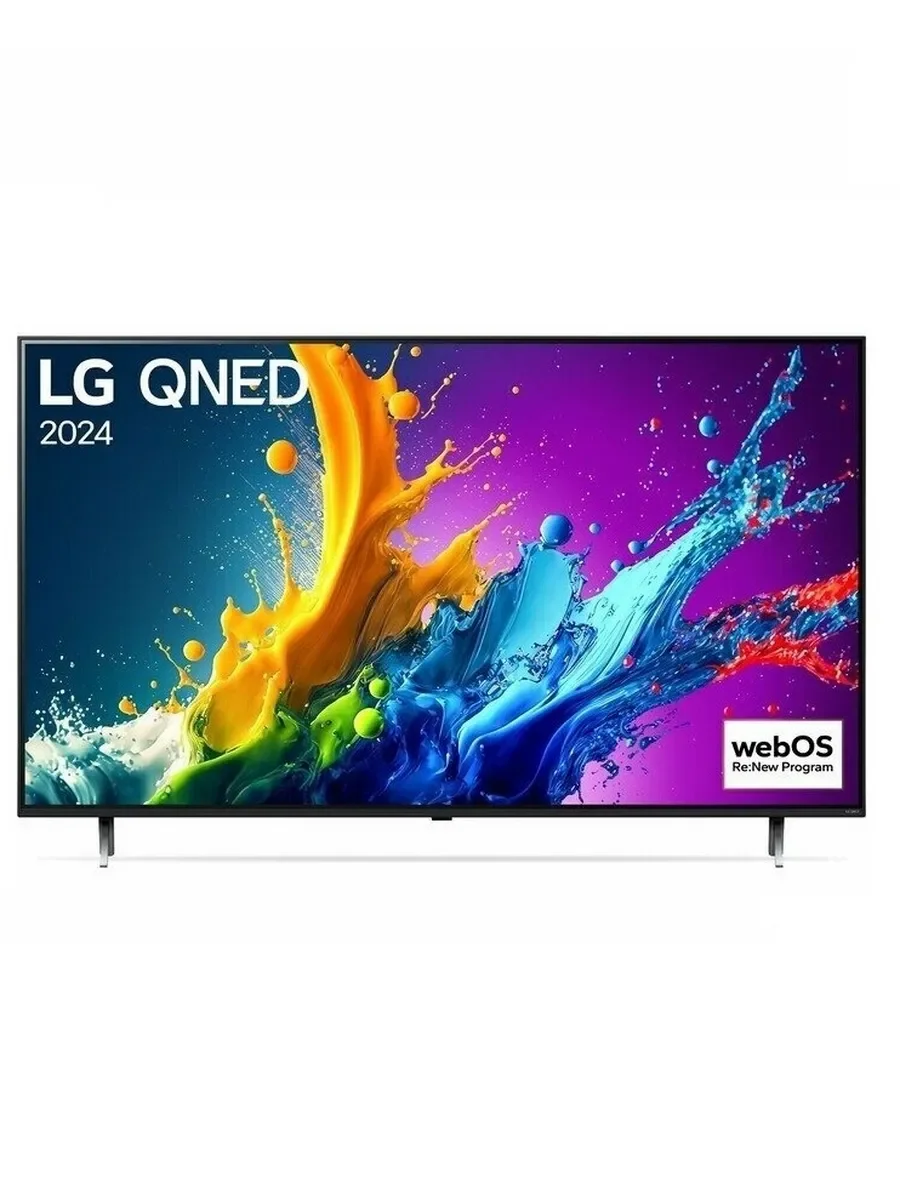 Телевизор LG 43" 43QNED80A6A черный Edge LED 4K UHD 60Hz webOS