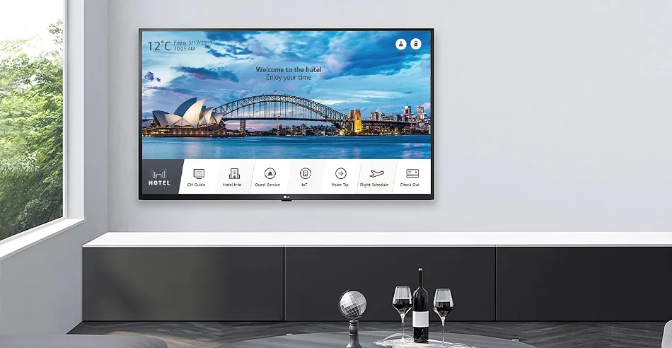 Телевизор LG 55'' 55UM662H черный Hotel TV LED UHD 60Hz WebOS