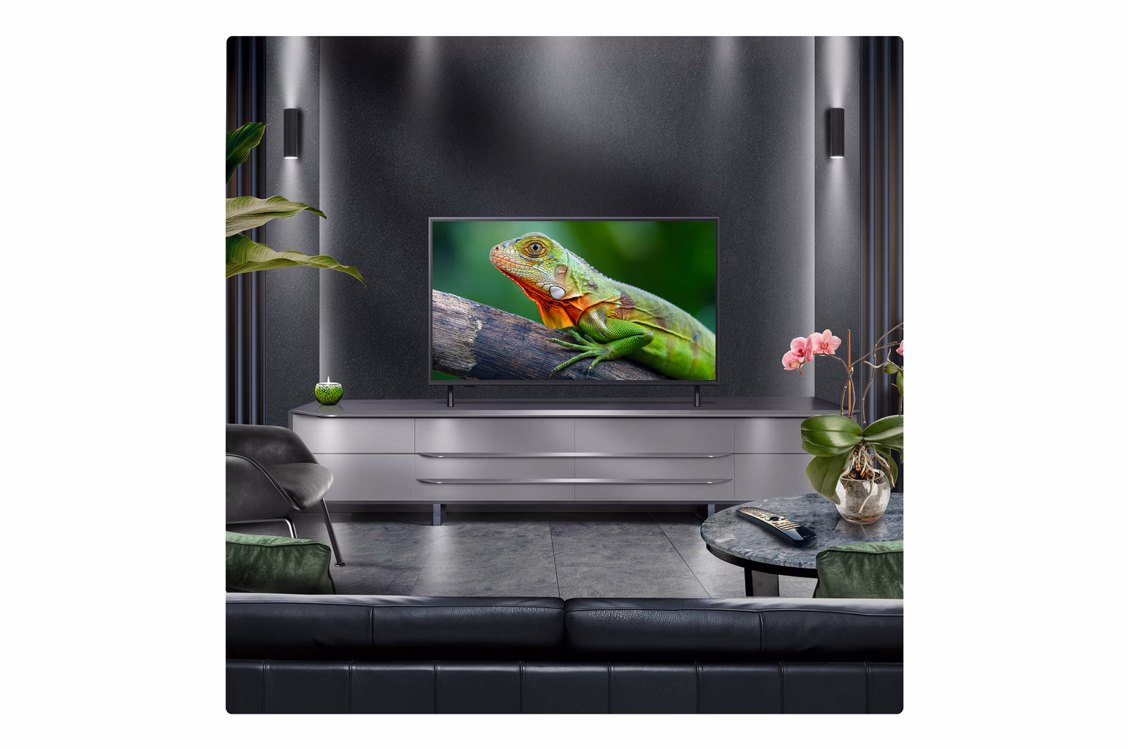 Телевизор LG 65" 65QNED82A6B ARUG QNED 4K