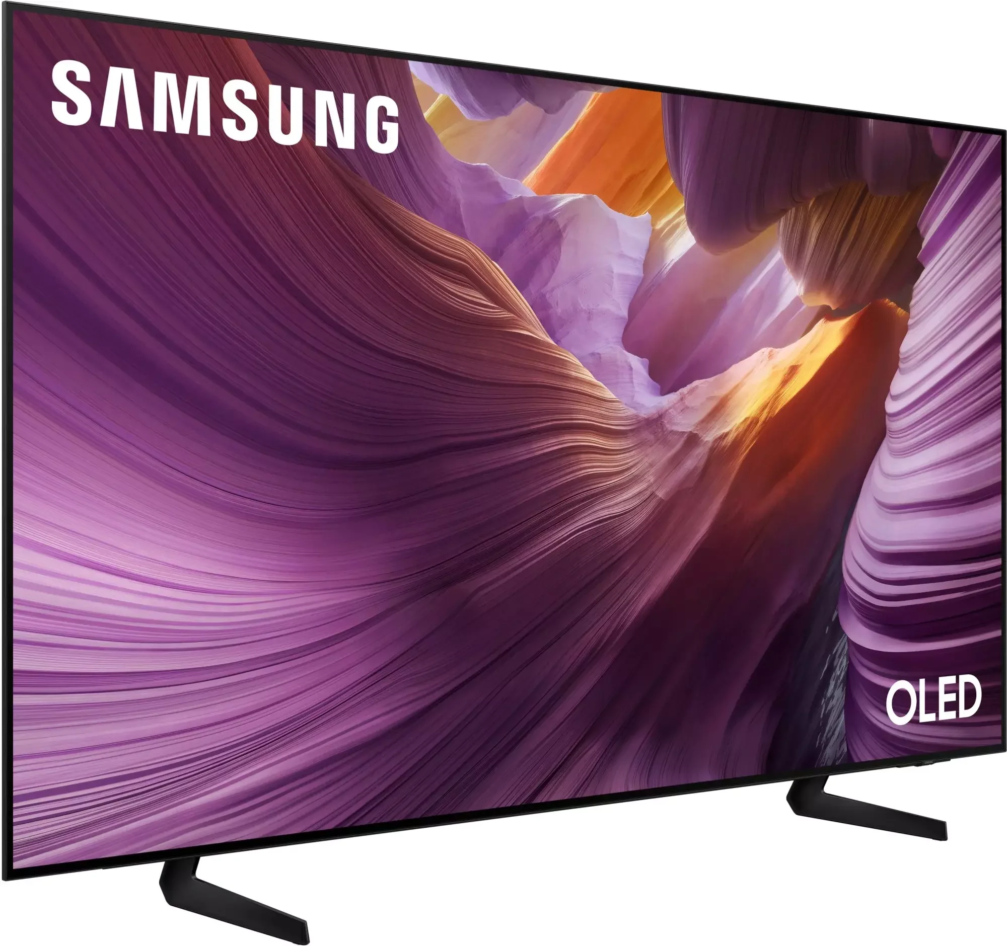 Телевизор Samsung 55" QE55S85FAEXRU OLED 4K Ultra HD черный графит СМАРТ ТВ Tizen OS