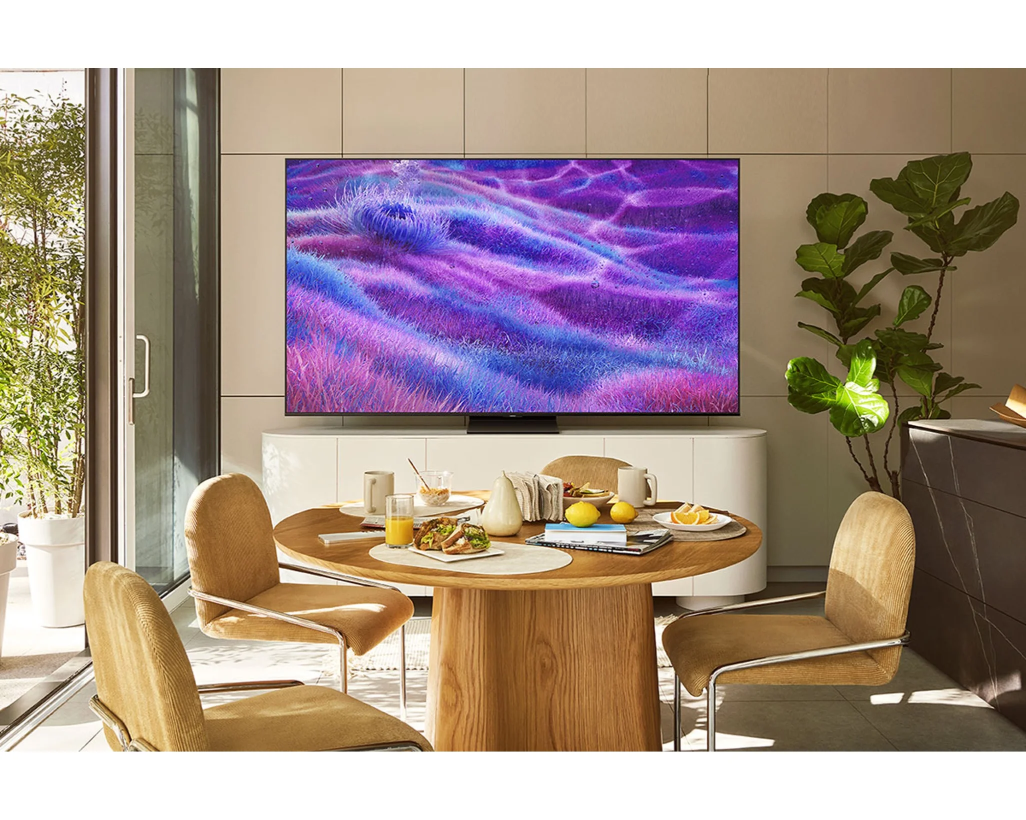 Телевизор Samsung 65" QE65QN80FAUXRU Series 9 черный титан OLED 4K UHD 120Hz Smart TV