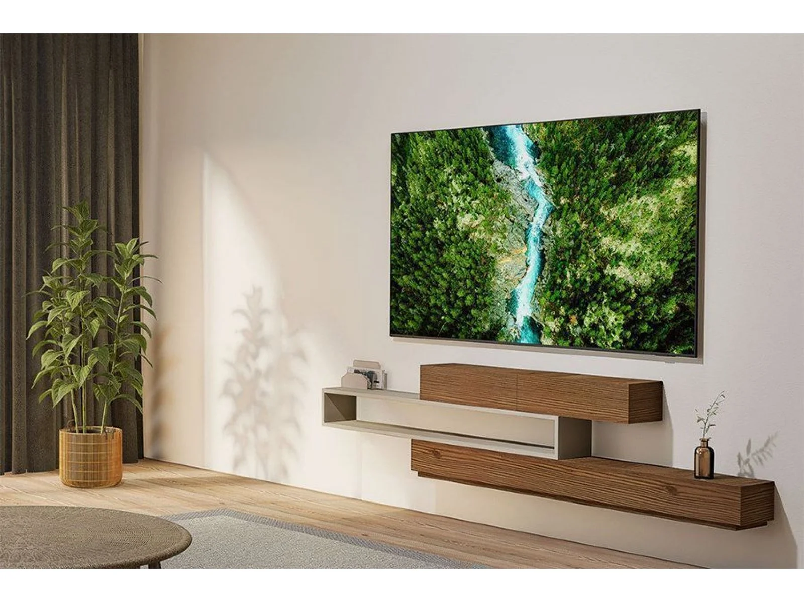 Телевизор Samsung 65" UE65U8000FUXRU черный LED 4K UHD 60Hz Smart TV