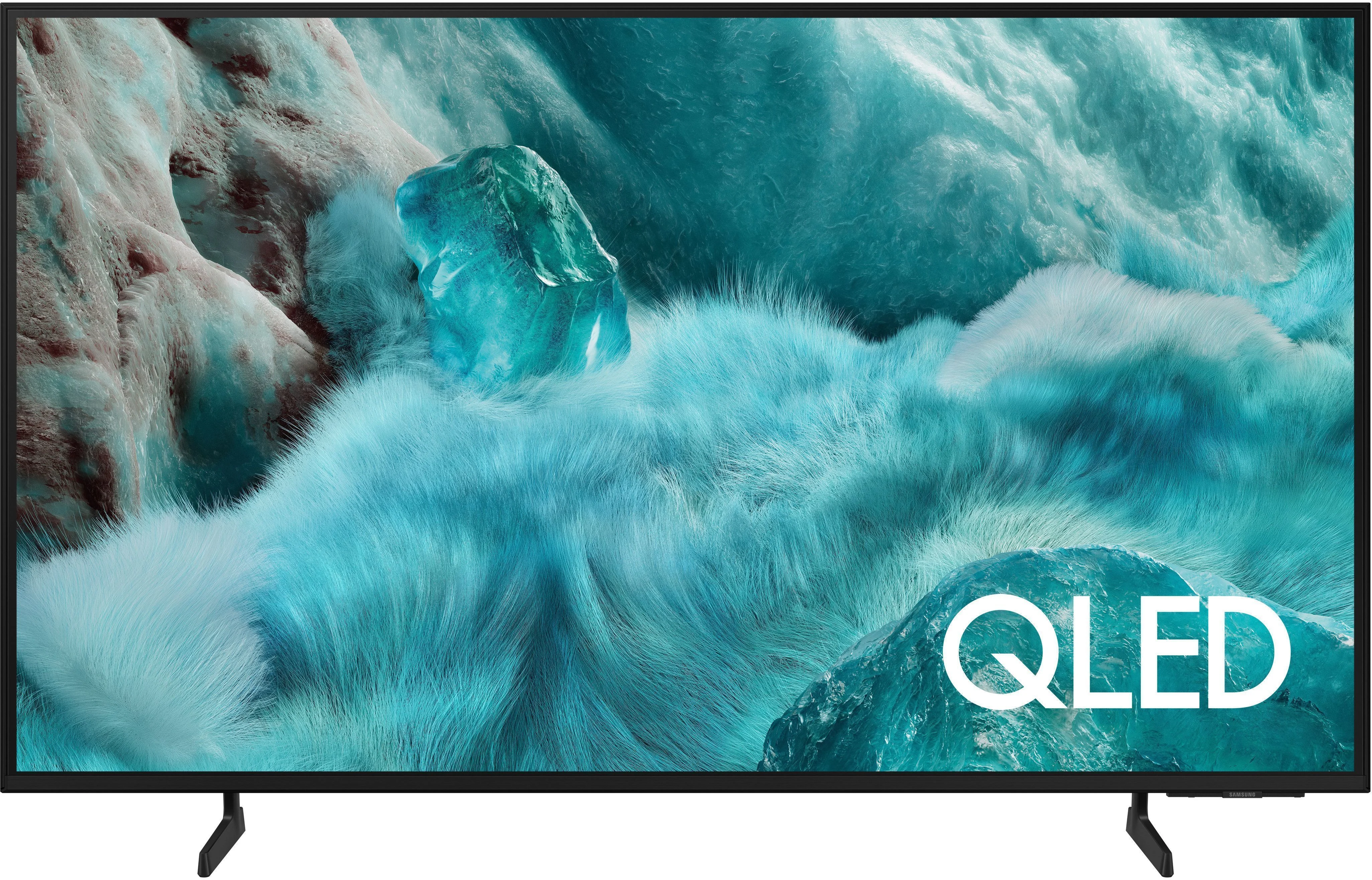 Телевизор Samsung 75" QE75Q7FAAUXRU Q серебристый QLED 4K UHD 50Hz Smart TV