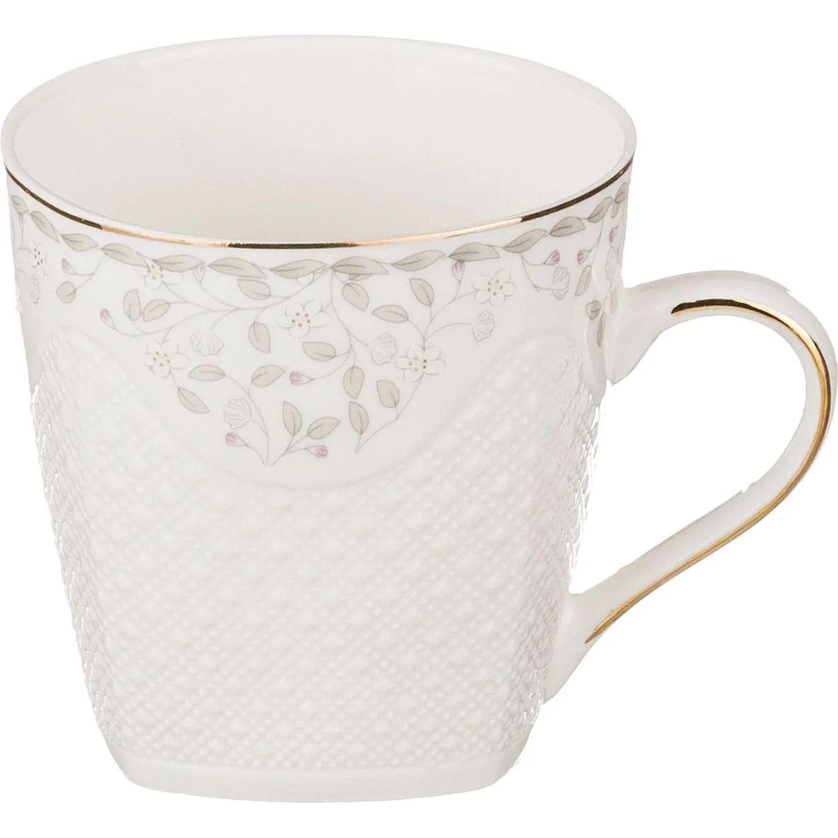 КРУЖКА LEFARD "LACE" 350 МЛ (КОР=36ШТ./МАЛ.УП.=4ШТ.)
