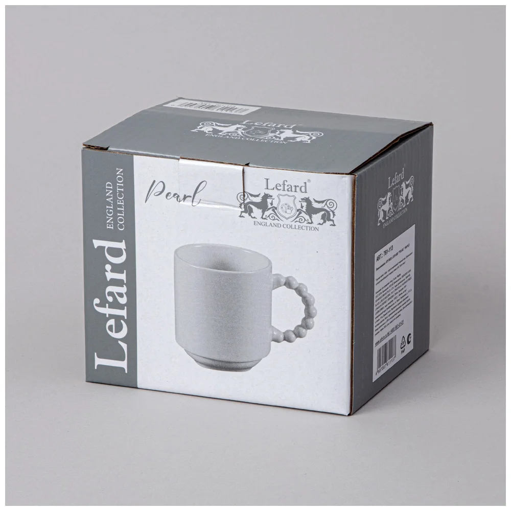 КРУЖКА LEFARD "PEARL" 8*11*9 СМ 300 МЛ (КОР=48ШТ.)