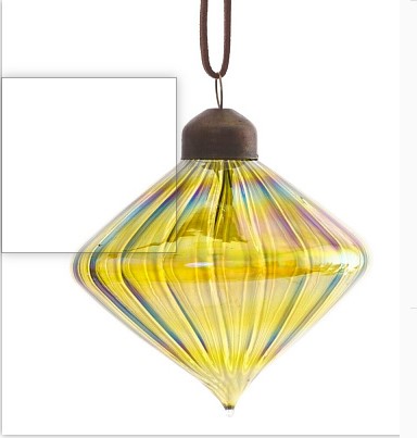 РЕМЕКО Украшение новогоднее "Капля", L8,5 W8,5 H8,5 см