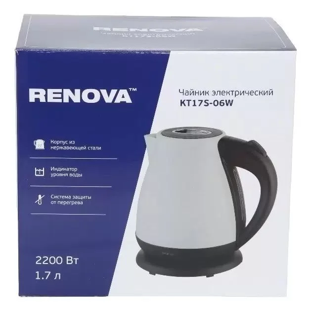 Чайник электрический Renova KT17S-06W