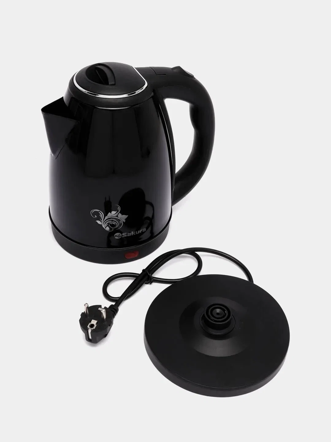 Чайник электрический Sakura SA-2134BK 1.8 л, 1800 Вт, черный