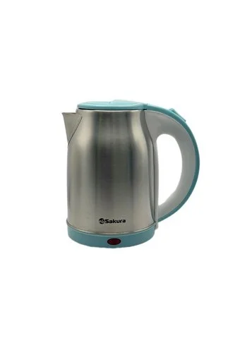 Чайник электрический Sakura SA-2147BL 1.8 л, нерж+голуб д