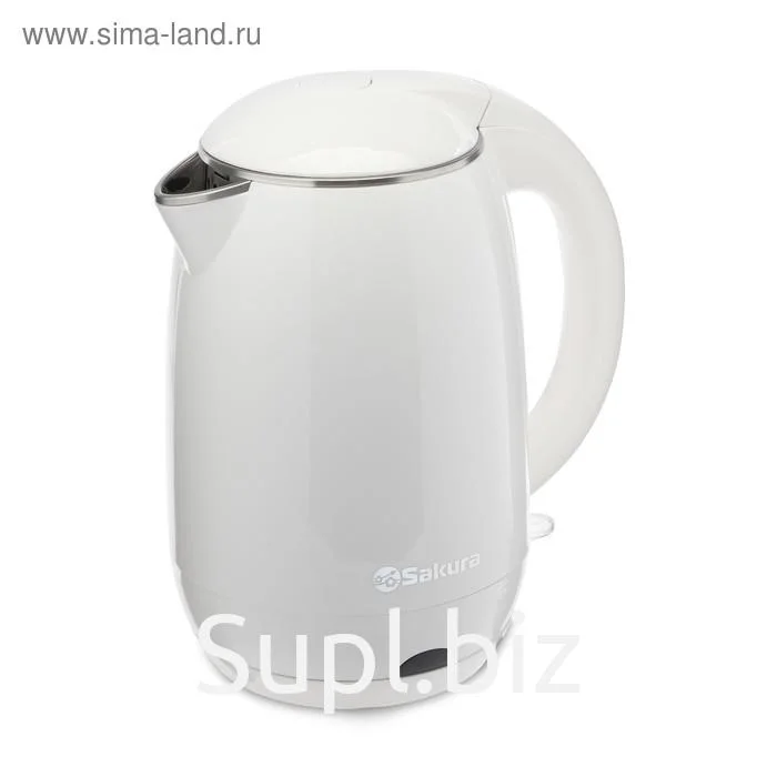 Чайник электрический Sakura SA-2157W 1.8 л, бел д