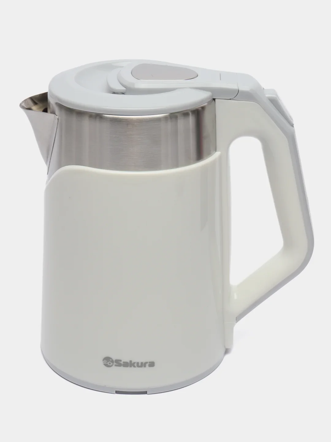 Чайник электрический Sakura SA-2172W 1.8 л, двухслойный белый