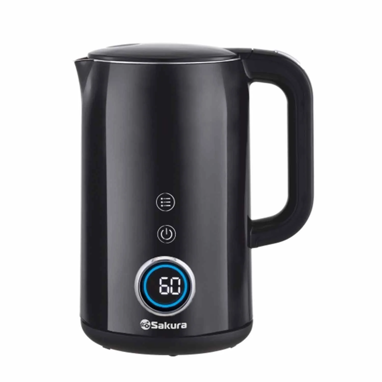 Чайник электрический Sakura SA-2185DBK Premium 1.7 л, дисплей, черный