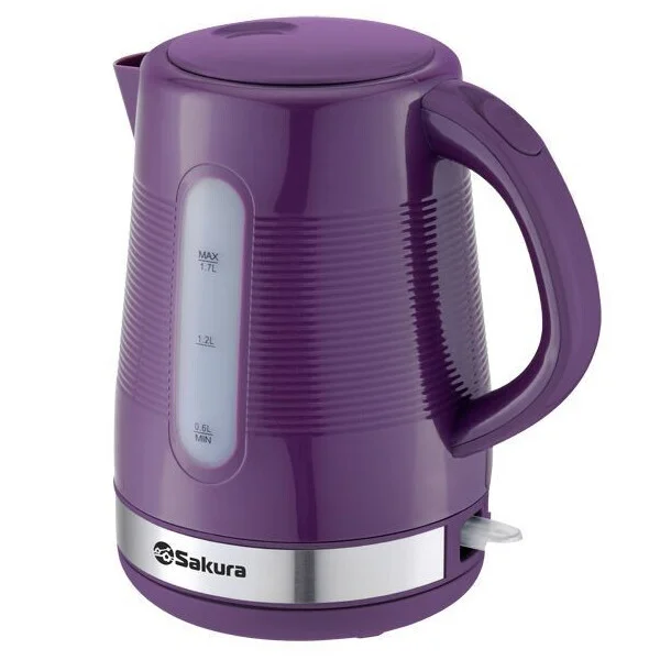 Чайник электрический Sakura SA-2343P 1.7 л, фиолет д