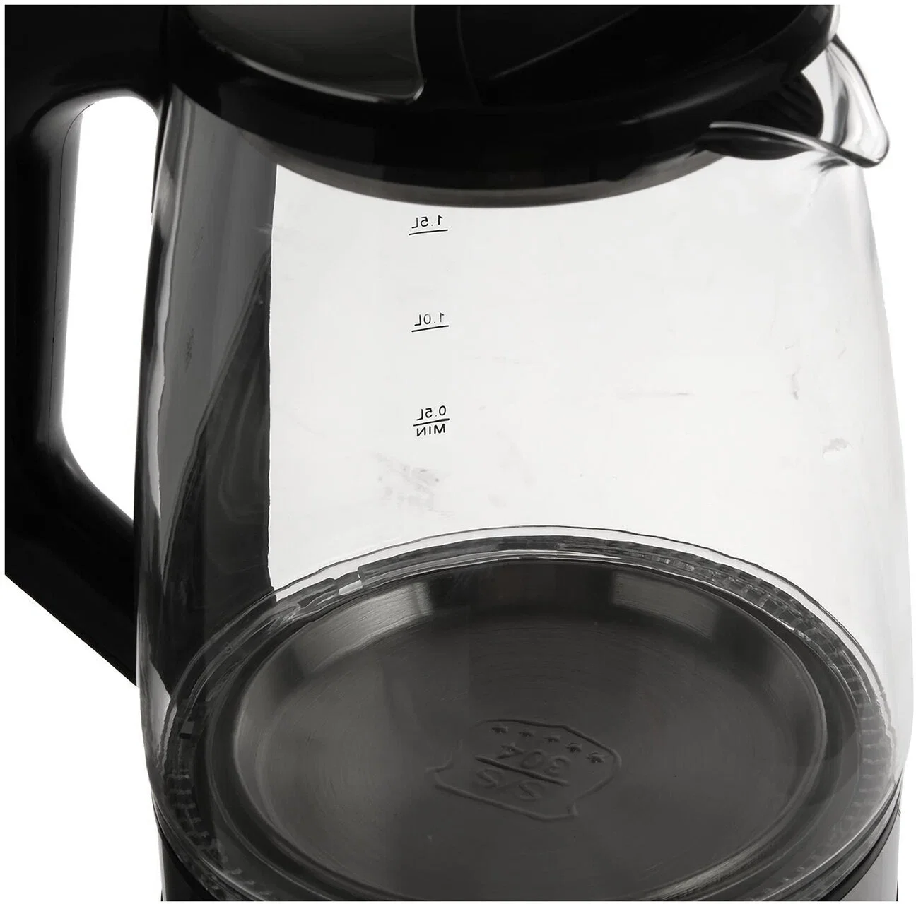 Чайник электрический Sakura SA-2722BK 2,2л,стекло,черный