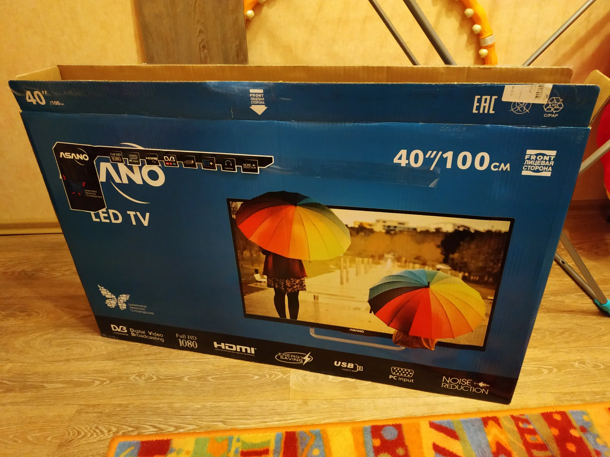 Телевизор LCD 40" FHD 40LF1030S ASANO