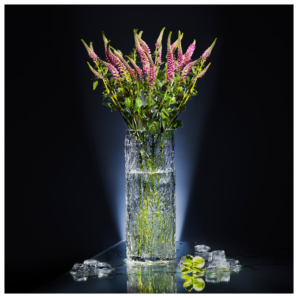 ВАЗА "GLASS NATURE" 12*30 СМ