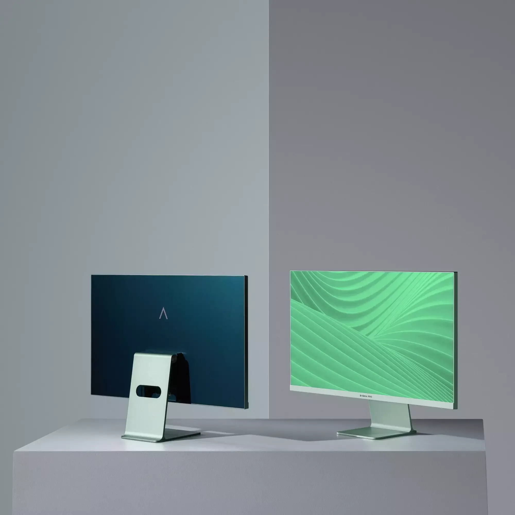 Монитор Digma Pro 27" Art L зеленый IPS LED 5ms 16:9 HDMI M/M матовая 300cd 178гр/178гр 2560x1440 165Hz FreeSync DP 2K USB 5.7кг