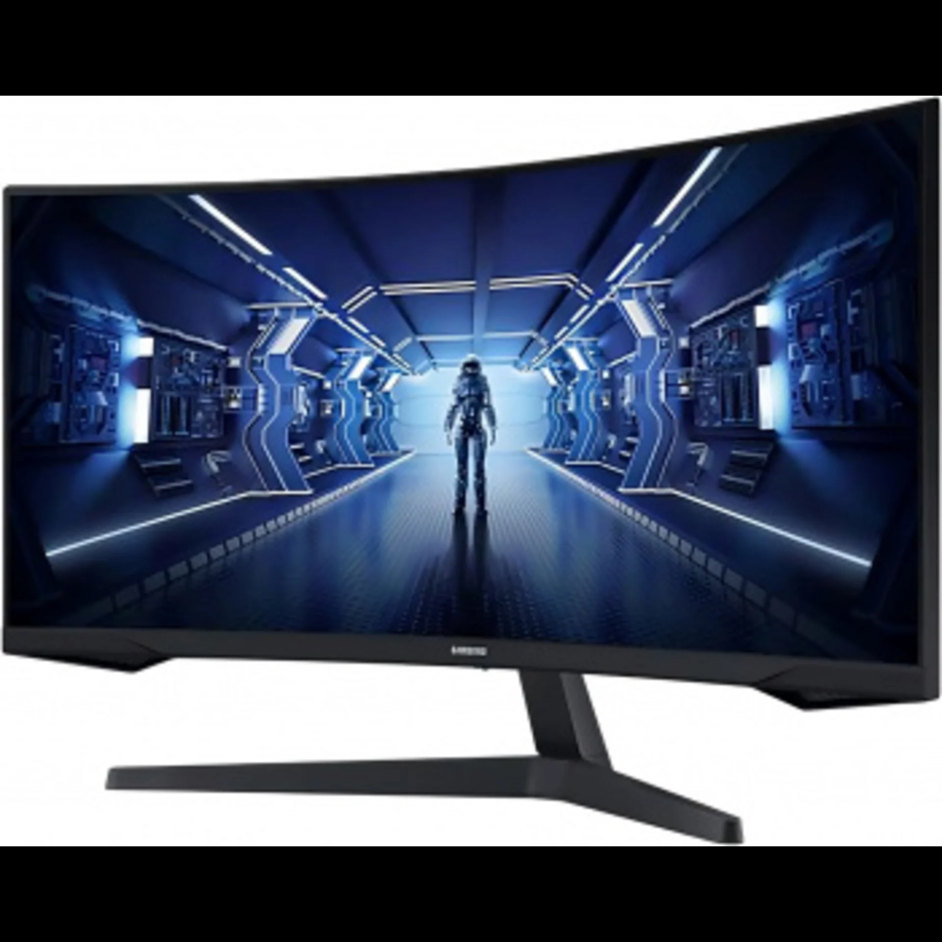 Монитор Samsung 34" Odyssey G5 C34G55TWWI черный VA LED 1ms 21:9 HDMI матовая 250cd 178гр/178гр 3440x1440 165Hz DP UW 5.6кг
