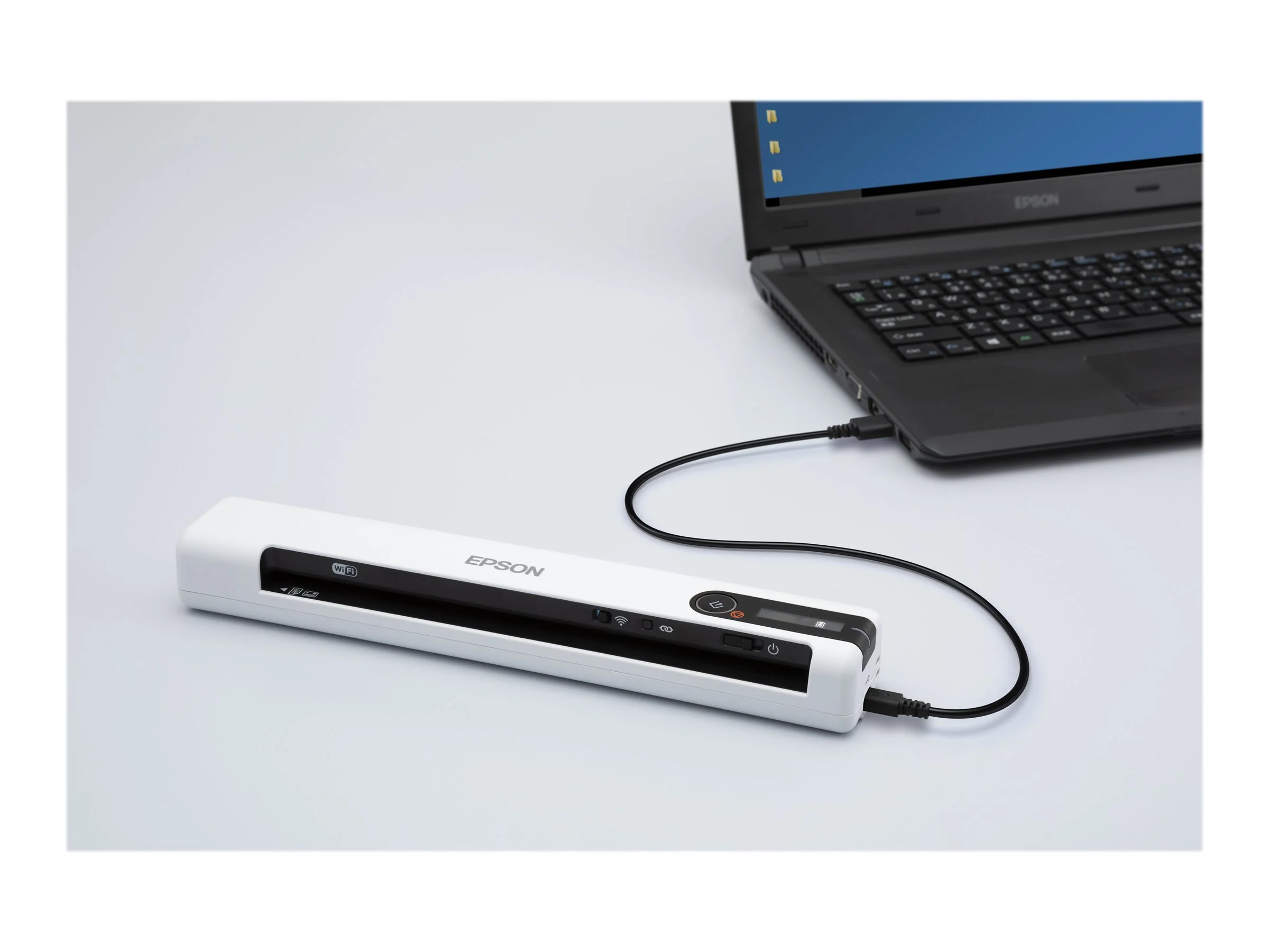 Сканер Epson WorkForce DS-80W (B11B253402) A4