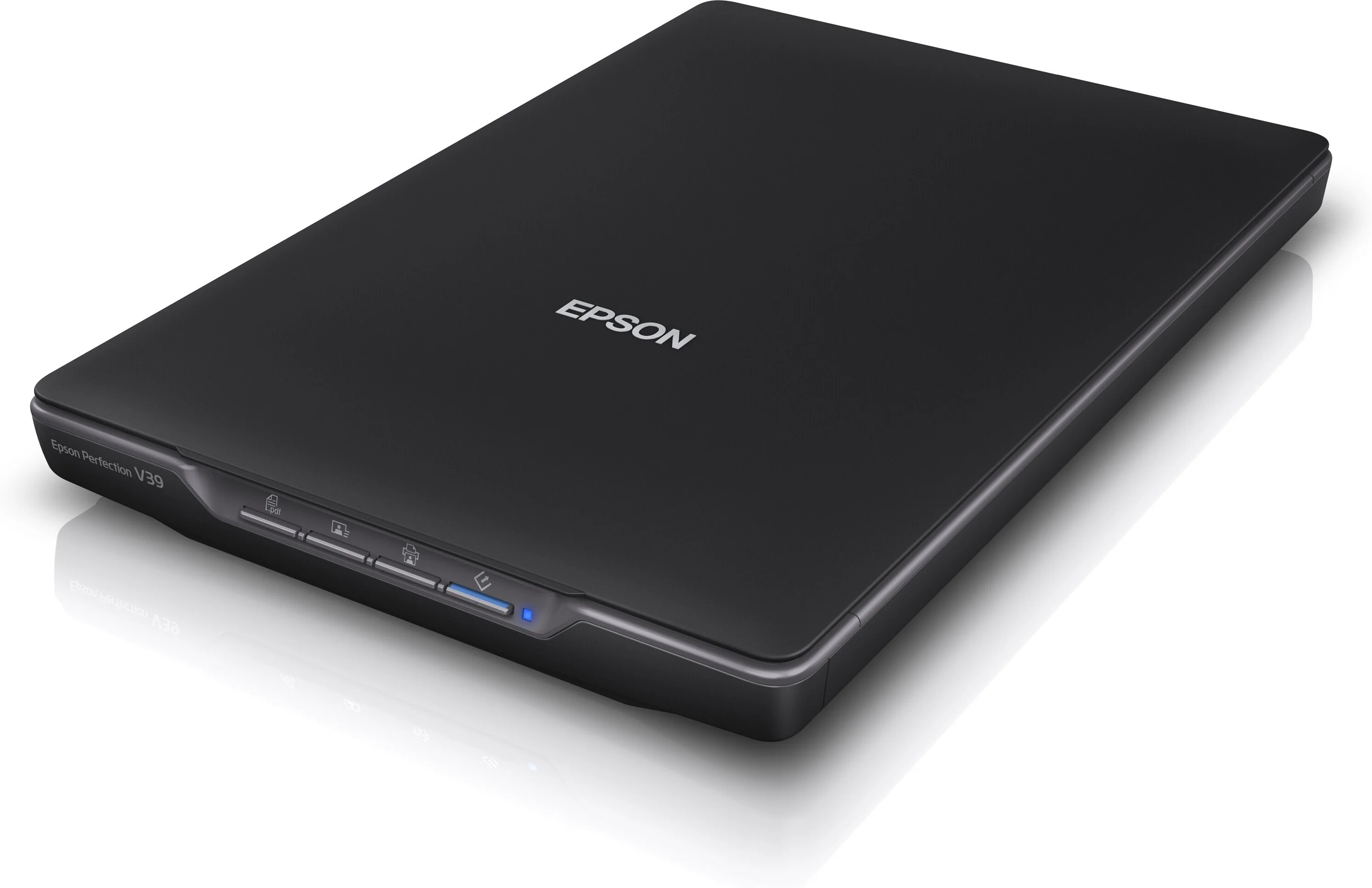 Сканер планшетный Epson Perfection V39 II (B11B232201/401/502/268401) A4 черный