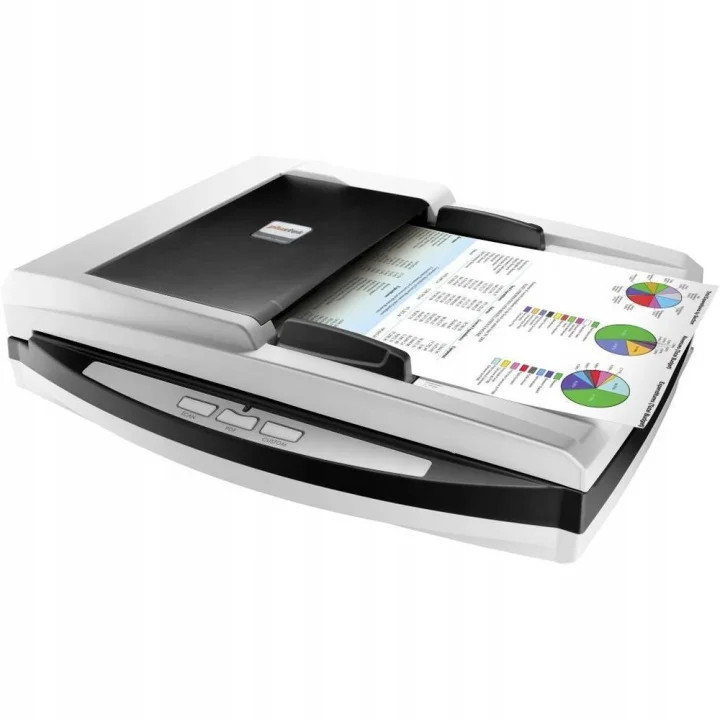 Сканер планшетный/протяжный Plustek SmartOffice PL3060 (0294TS) A4 белый