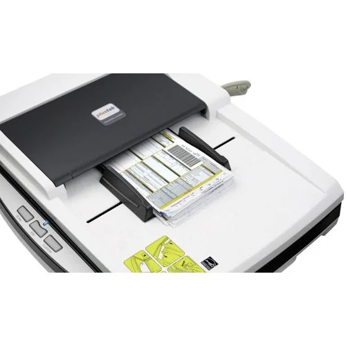 Сканер планшетный/протяжный Plustek SmartOffice PL4080 (0283TS) A4 белый