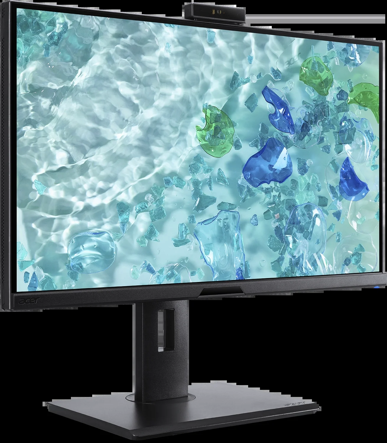 Монитор Acer 27' 'B278Kbemiqprcuzx 16:9, IPS, UHD, 4ms, 350cd, 60Hz, HDMI, DP, USB, USB-C, LAN, SPK, CAM, HAS
