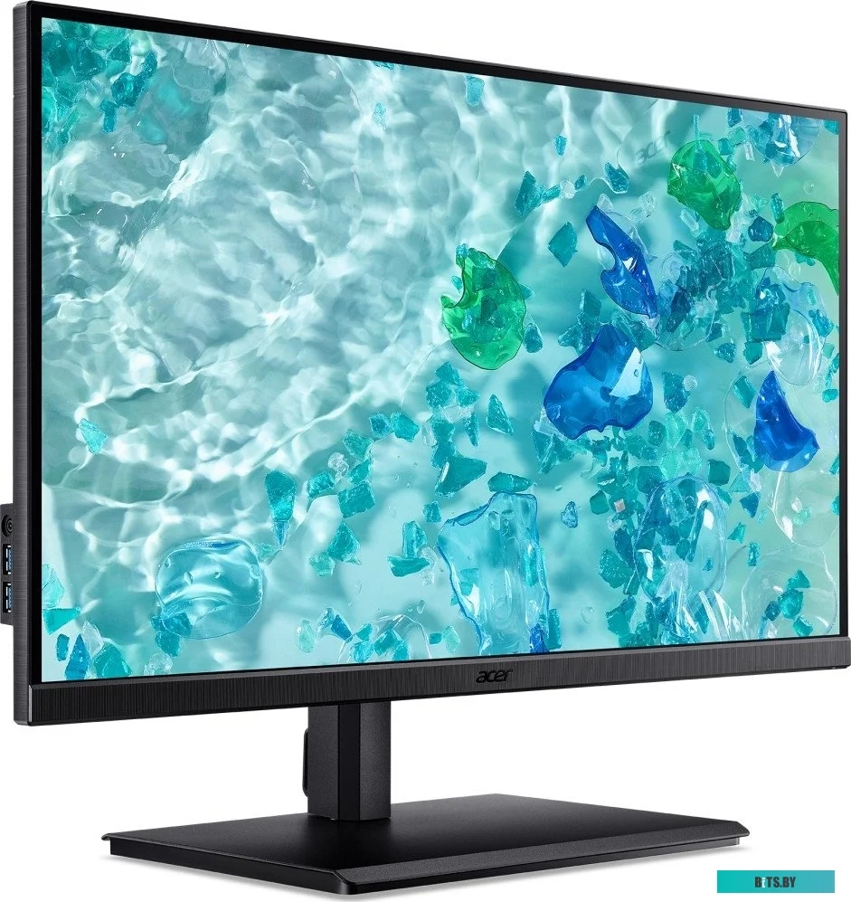 Монитор Acer 27'' CB272Kbmiprux 16:9, IPS, UHD, 4ms, 350cd, 60Hz, HDMI, DP, USB-C, SPK, HAS