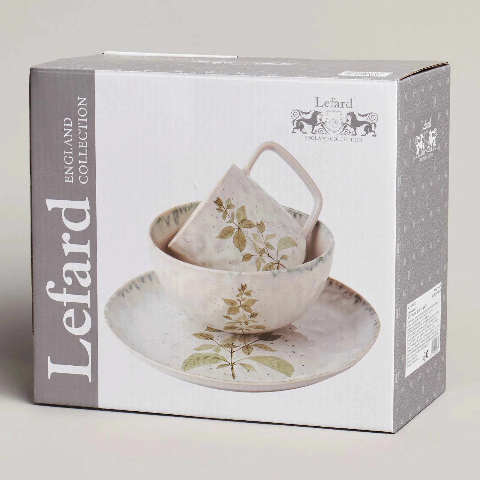 НАБОР ПОСУДЫ LEFARD "FLOWERS" 3 ПРЕДМЕТА (КОР=8НАБ)