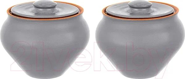 ГОРШОЧЕК ДЛЯ ЗАПЕКАНИЯ LEFARD TINT 350МЛ (ГРАФФИТ) МАЛ.УП.- 6ШТ. МИН. ПАРТИЯ