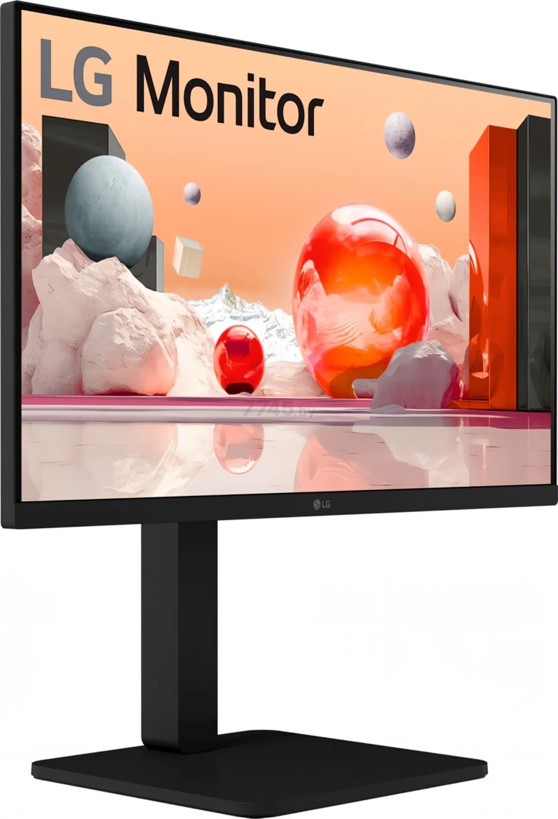Монитор 23.8" LG 24BA550-B IPS 1920x1080, 100 Гц, 5 мс, 16:9, 250 кд/м², HDMI 1.4, DP 1.2, VGA, USB Hub (2x USB 2.0, 2x USB 3.0), динамики (2x2 Вт), ч