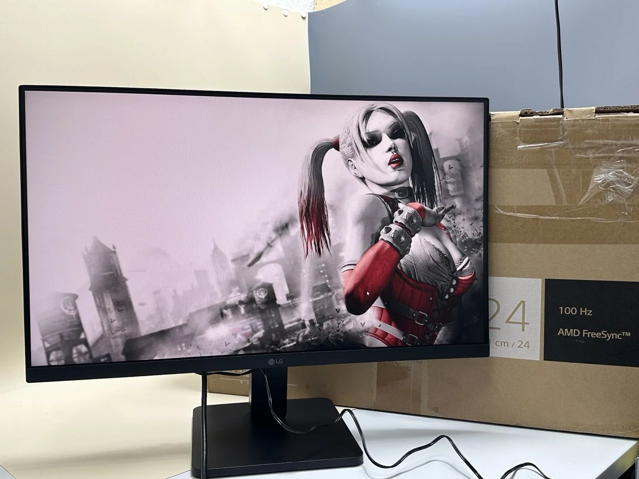 Монитор 23.8" LG 24MR400-B IPS 1920x1080, 100 Гц, 5 мс, 16:9, 250 кд/м2, 1xHDMI, 1xVGA, 1x3.5 мм, черный