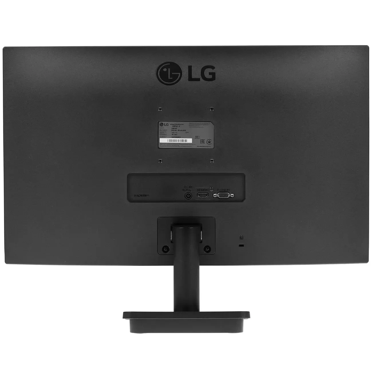 Монитор 23.8" LG 24MS500-B IPS 1920x1080, 100 Гц, 5 мс, 16:9, 250 кд/м2, 2xHDMI, 1x3.5 мм, черный