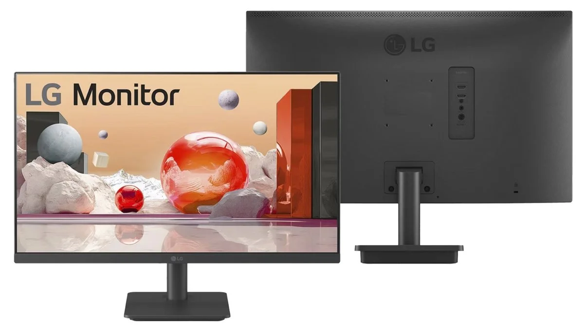 Монитор 23.8" LG 24MS500-B IPS 1920x1080, 100 Гц, 5 мс, 16:9, 250 кд/м2, 2xHDMI, 1x3.5 мм, черный