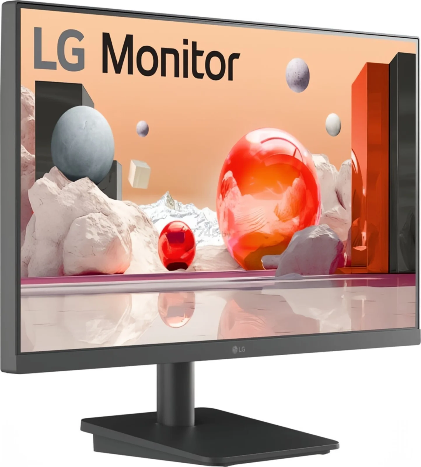 Монитор 27" LG 27MS500-B IPS 1920x1080, 100 Гц, 5 мс, 16:9, 250 кд/м2, 2xHDMI, 1x3.5 мм, черный