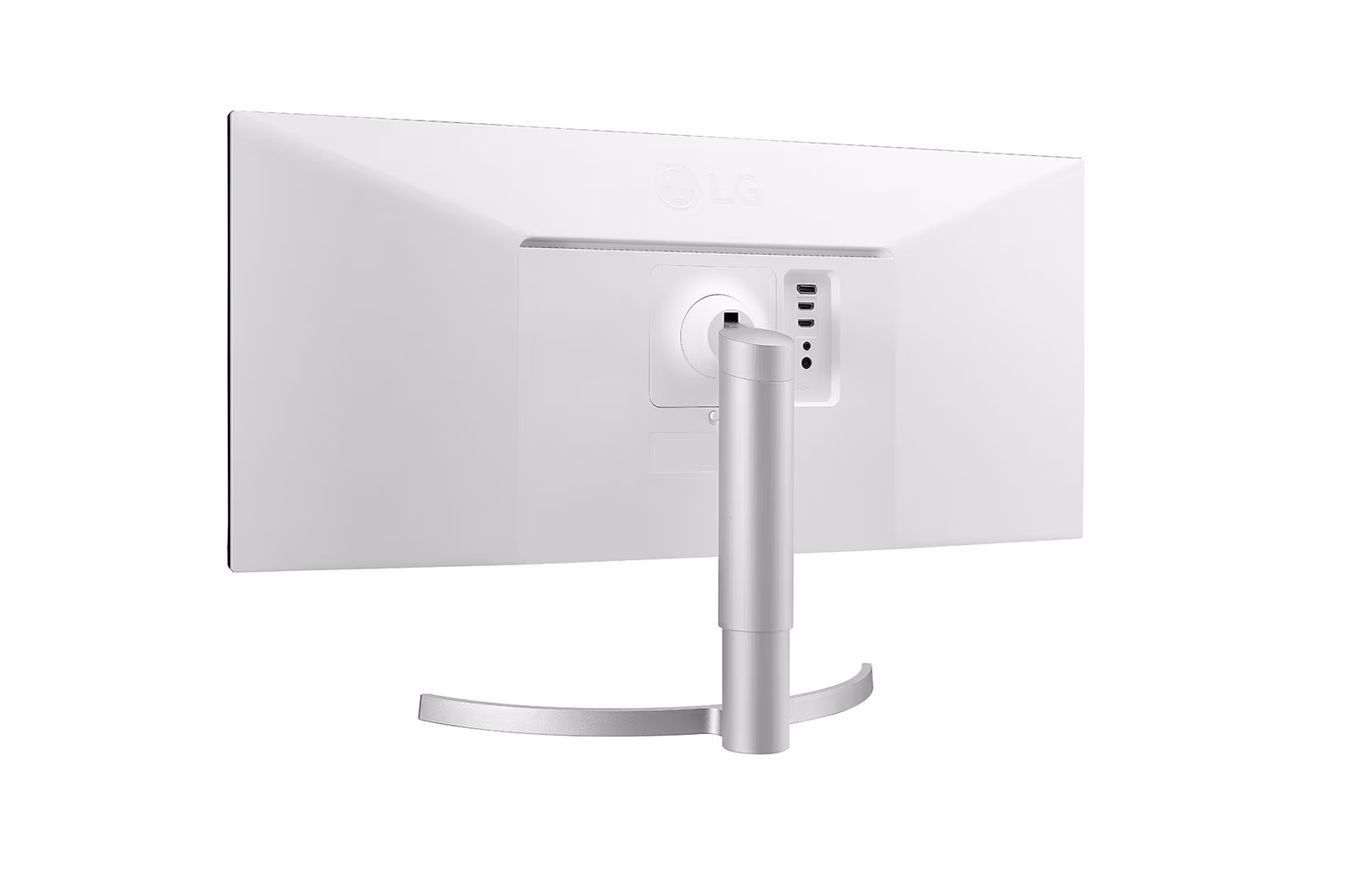 Монитор 27" LG UltraFine 27UP650K-W IPS 3840x2160, 60 Гц, 5 мс, 16:9, 400 кд/м², 2xHDMI 2.0, DP 1.4, 3.5 мм, черный/серебристый